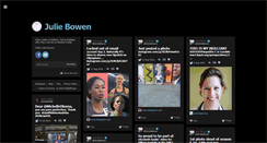 Desktop Screenshot of juliebowen.com